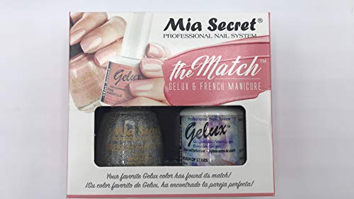 The Match (Gelux and French Manicure Combo) Splash of Stars