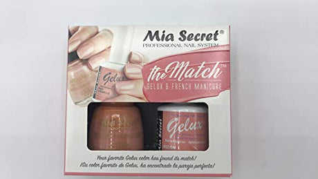 The Match (Gelux and French Manicure Combo) Miss Pink