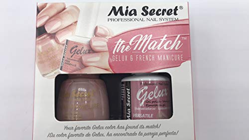 The Match (Gelux and French Manicure Combo) Pink