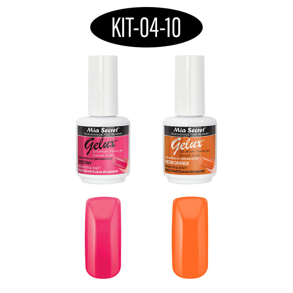 Gelux Soak-Off Gel Polish Kit