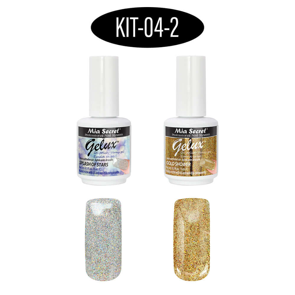 Gelux Soak-Off Gel Polish Kit