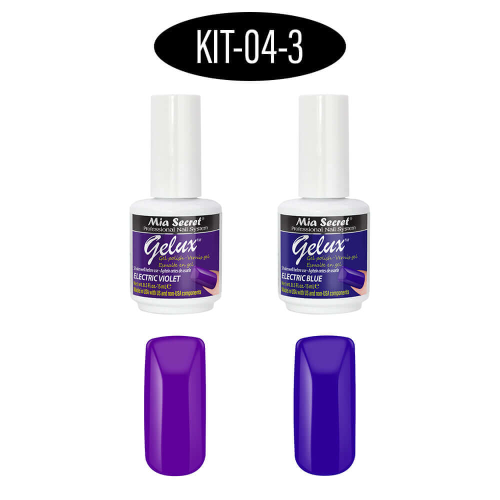 Gelux Soak-Off Gel Polish Kit