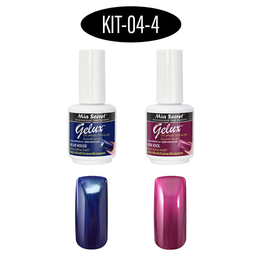 Gelux Soak-Off Gel Polish Kit