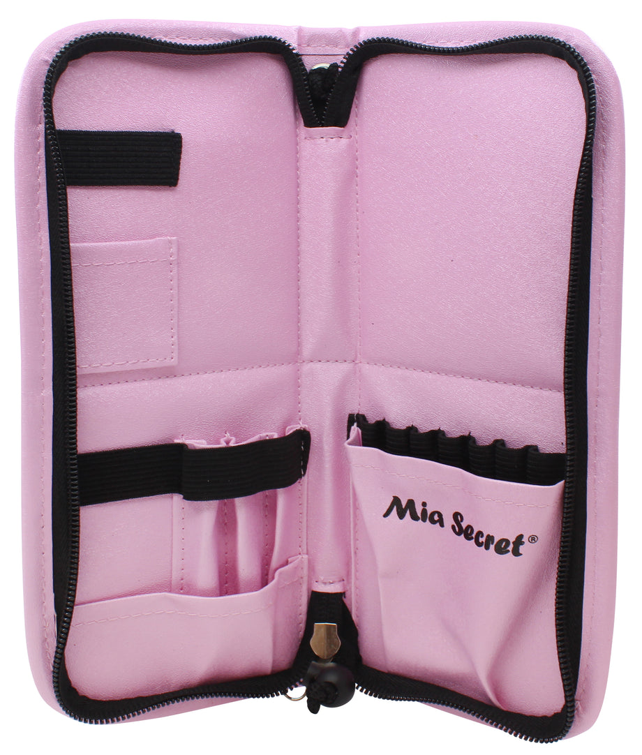 Mia Secret - Nail Brush Holder Premier - Tool Case - PINK (NB-P1006)