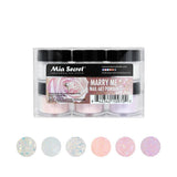 Marry Me Nail Art Powder Collection (6PC)