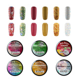 Winter Themed Acrylic Powder Collections (6PC)