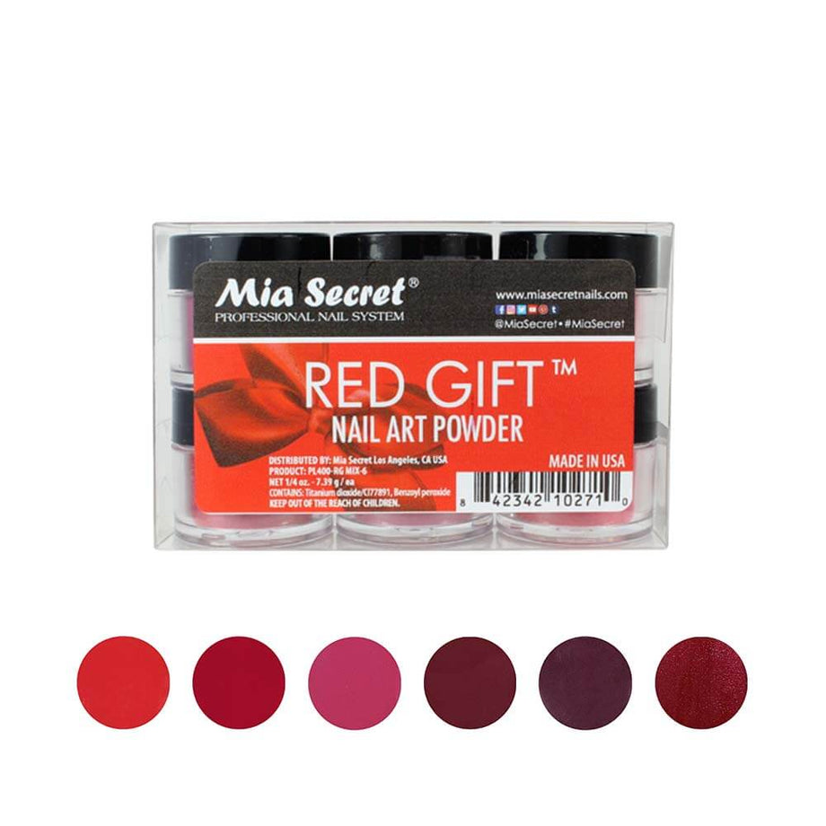 MIA SECRET (PL400-G2) - Red (GLITTER)