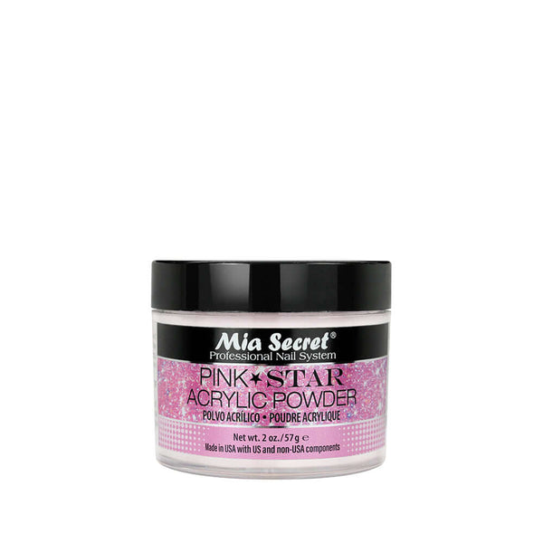 Acrylic Nail 2024 Powder Mia Secret Glam&Glit