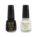 French Manicure Double Pack (White and Pure Black)