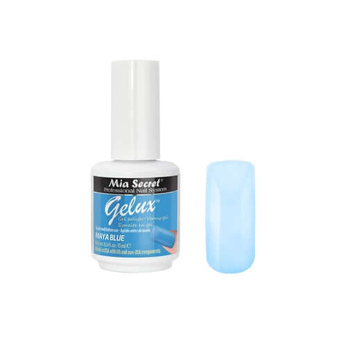 Gelux Gel Polish Maya Blue