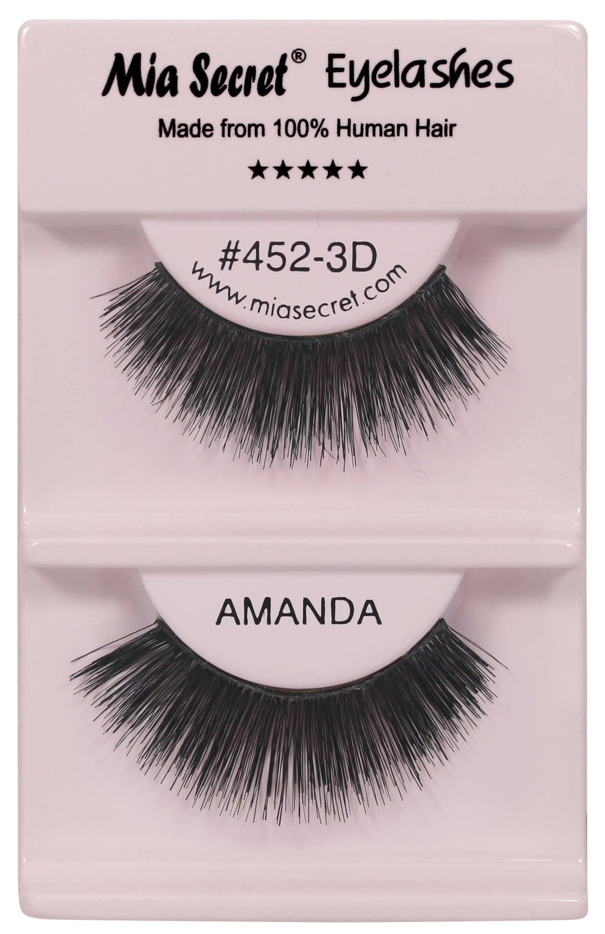 3D Strip Eyelashes #452